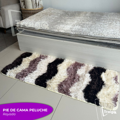 PIE DE CAMAS PELUCHE