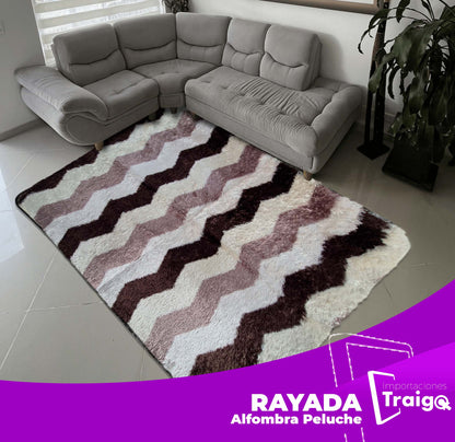 ALFOMBRA PELUCHE MAYORISTA