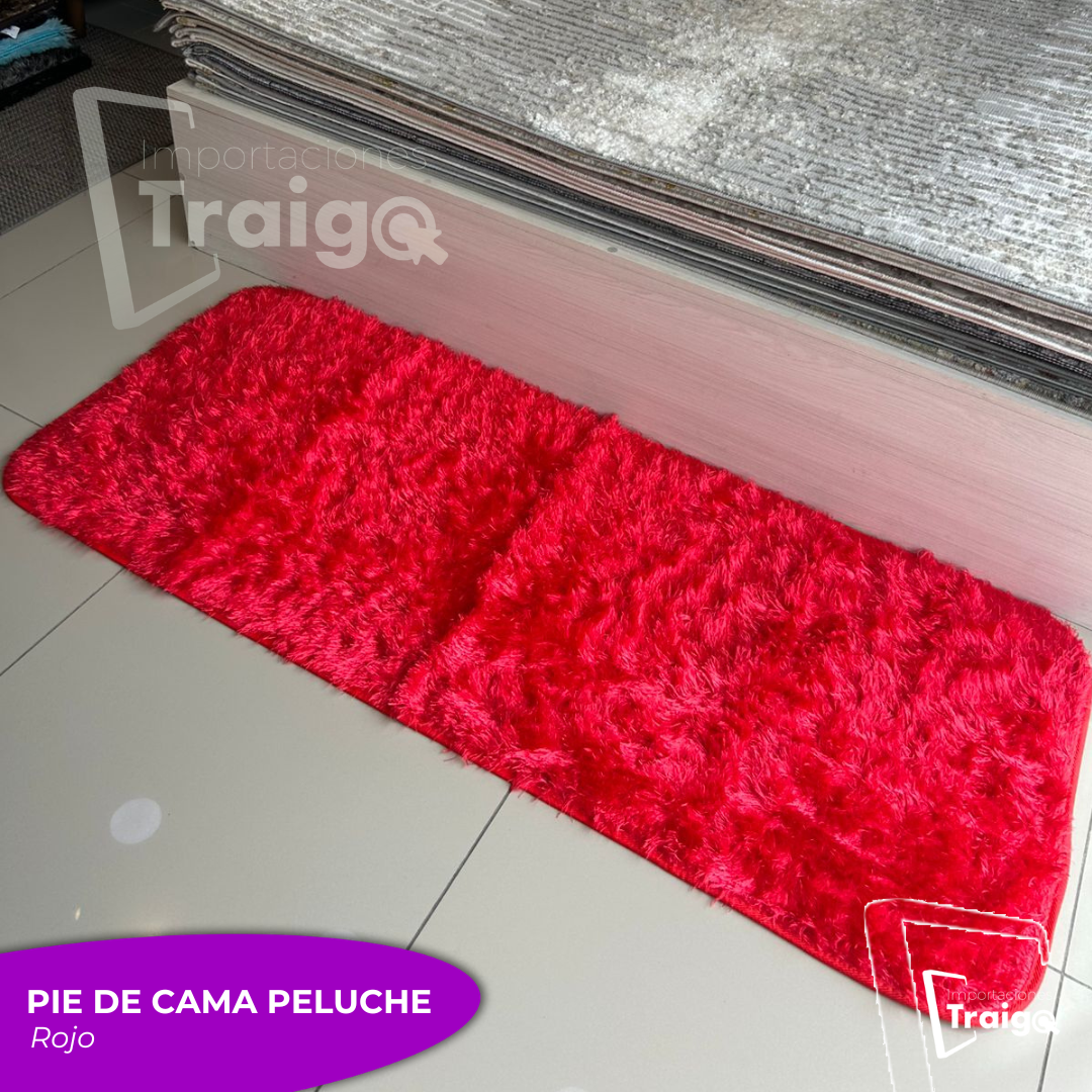 PIE DE CAMAS PELUCHE