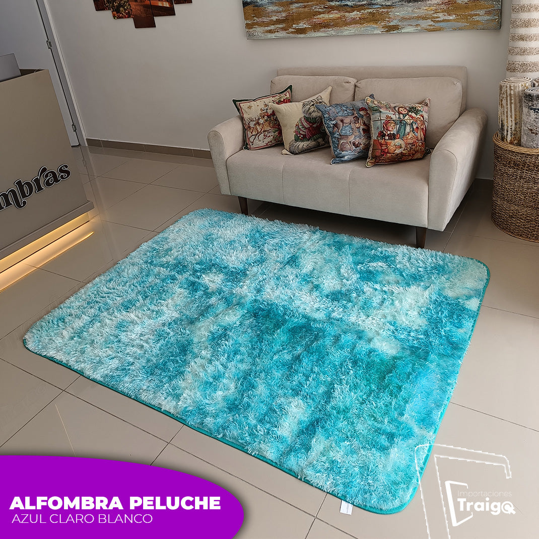 ALFOMBRA PELUCHE MAYORISTA