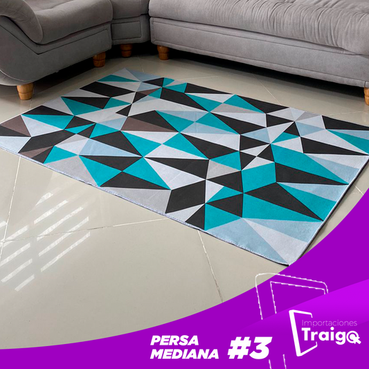 Alfombra Mediana Tipo Persa (100x150 Cm)